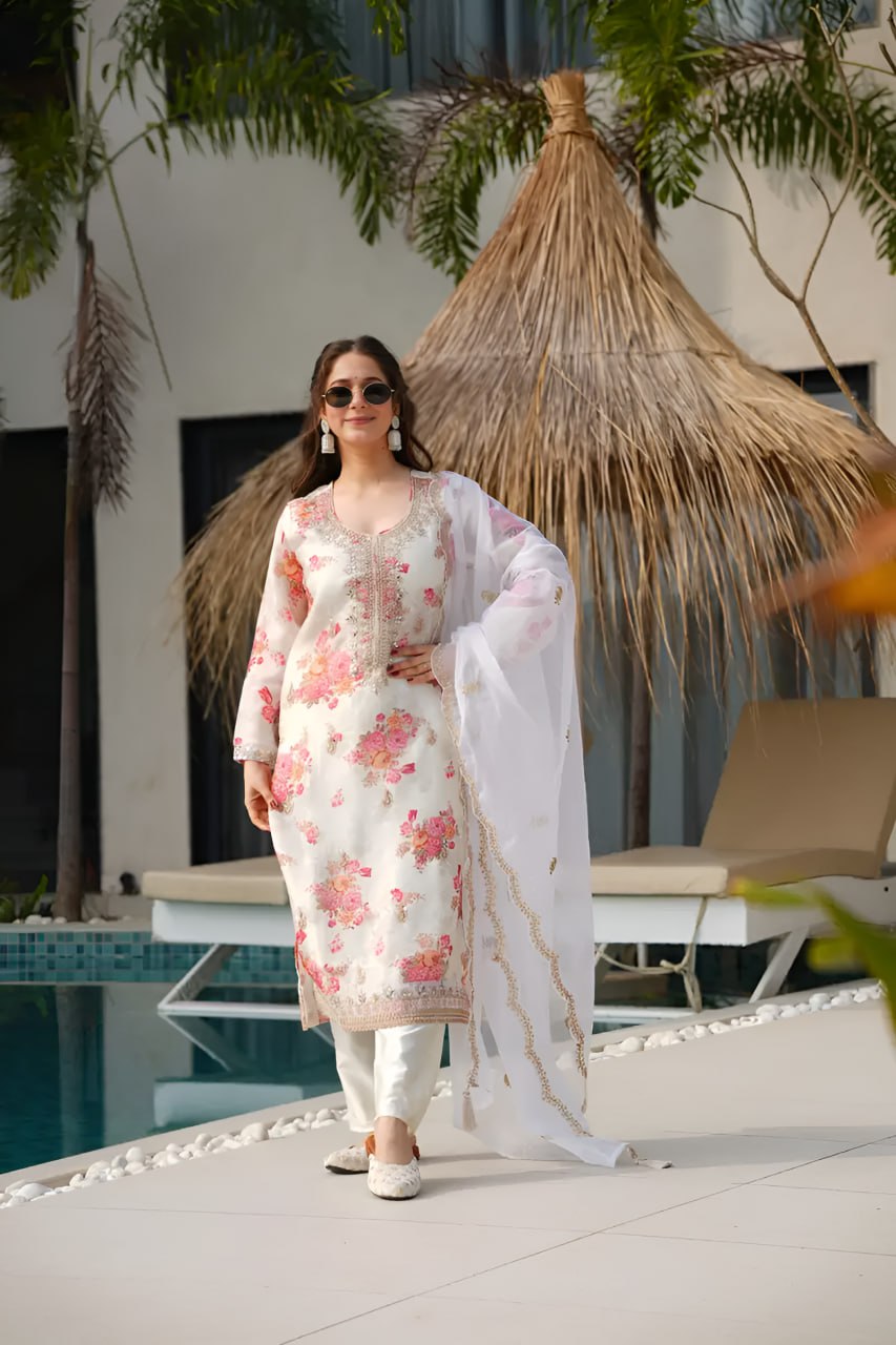New Launching Noor-E-Safa Tebby Silk Festive Suit Set