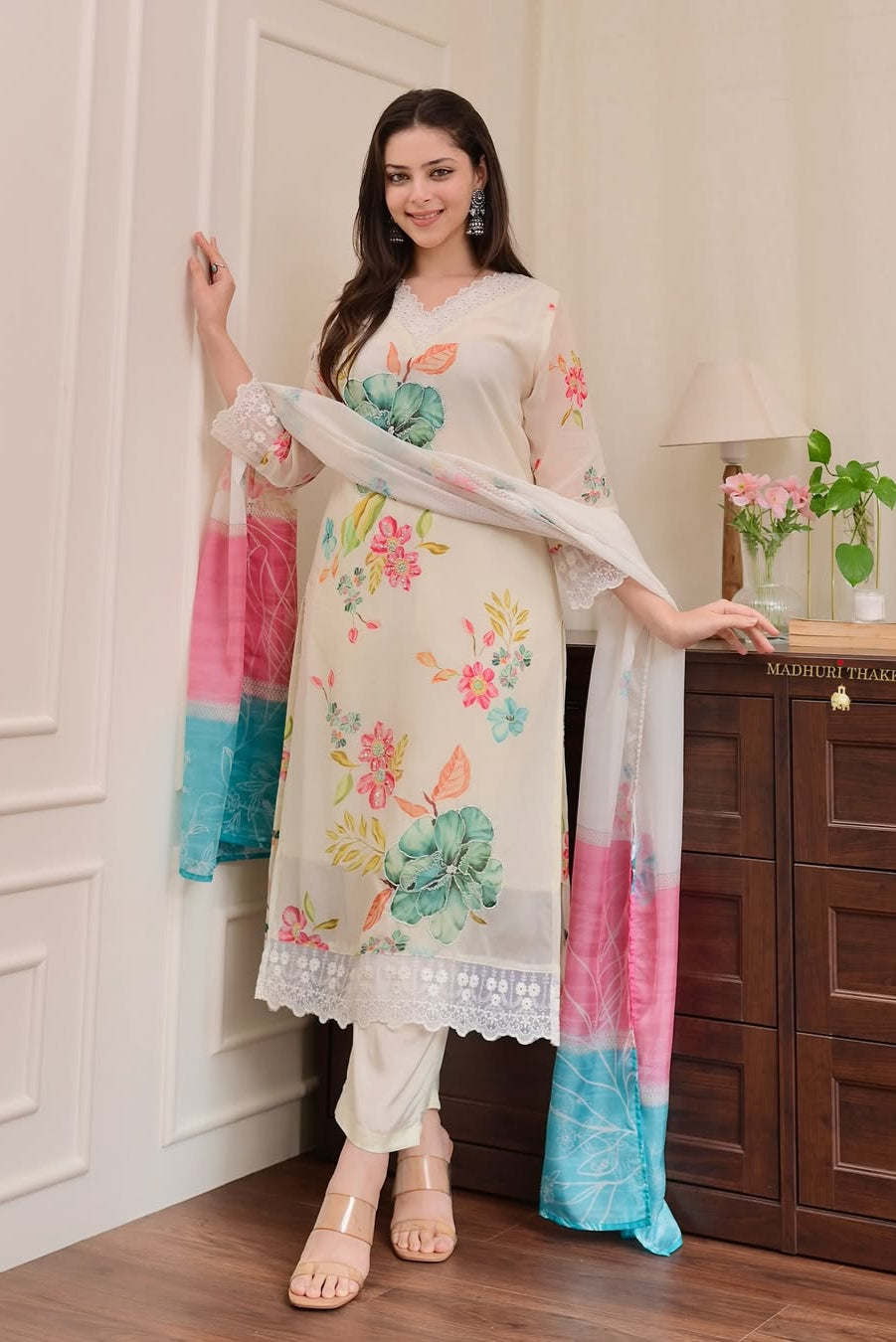 Noor-E-Orgenza Handwork Suit Set