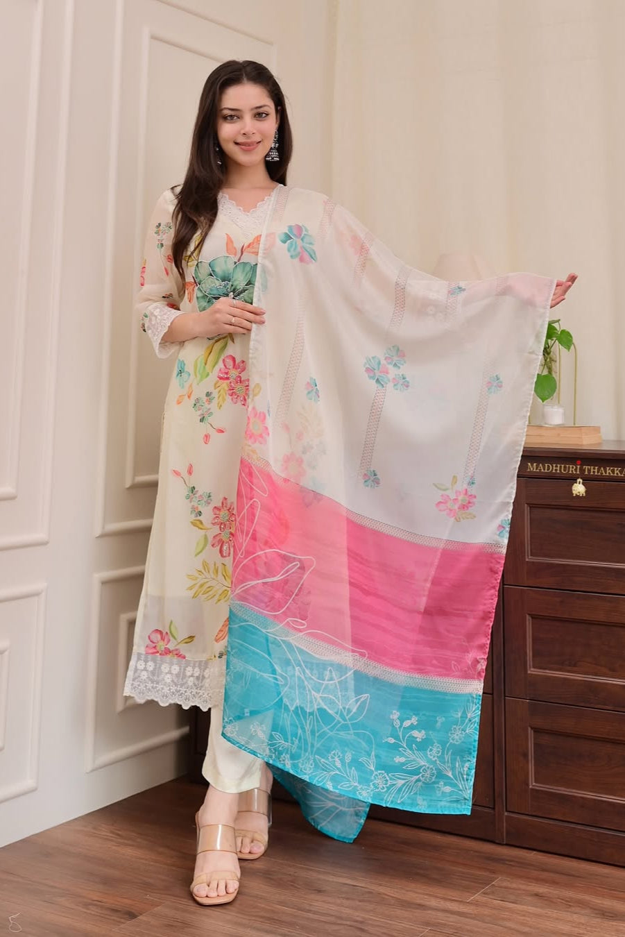 Noor-E-Orgenza Handwork Suit Set