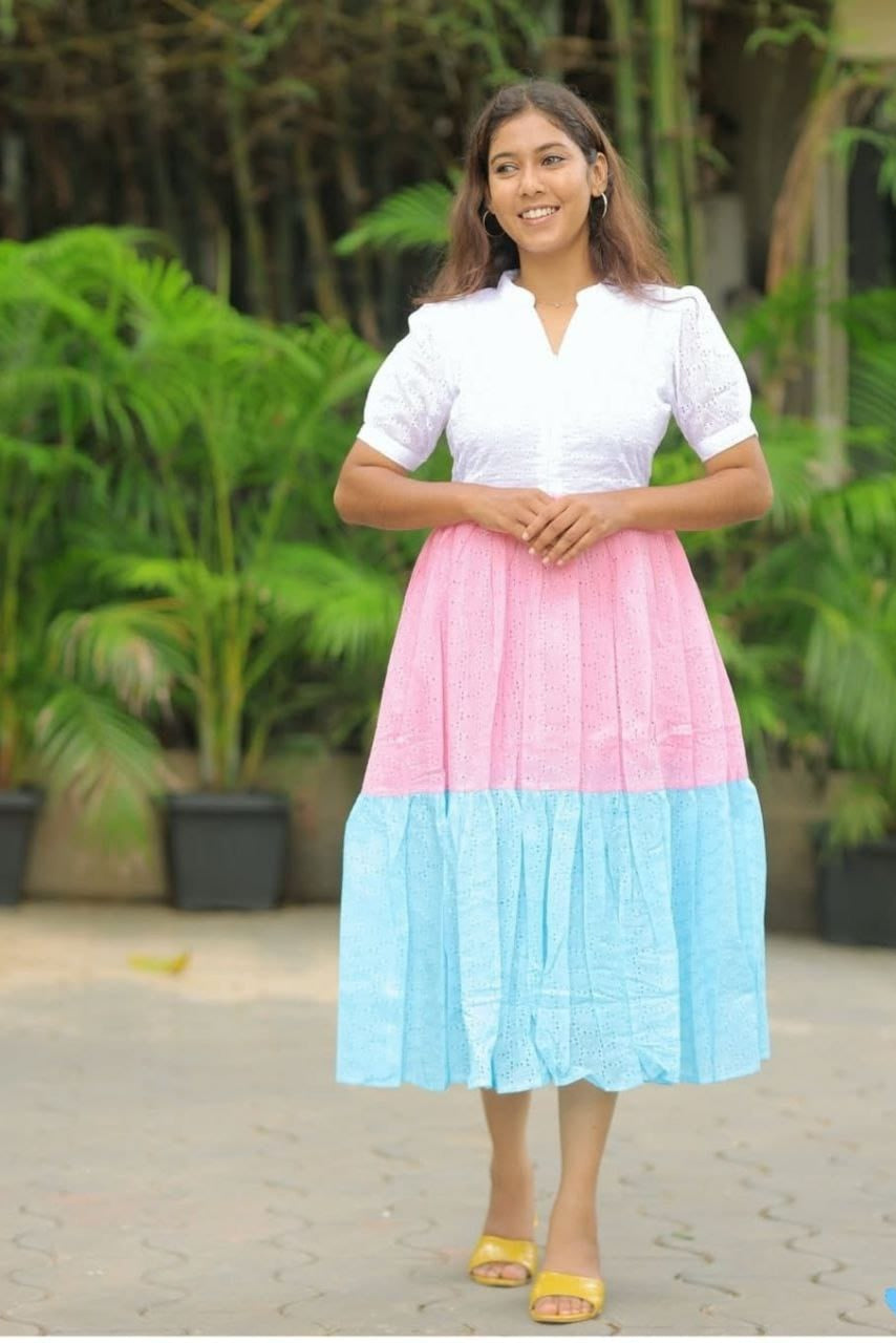 Rangrez Futball Cotton Digital Print Gown