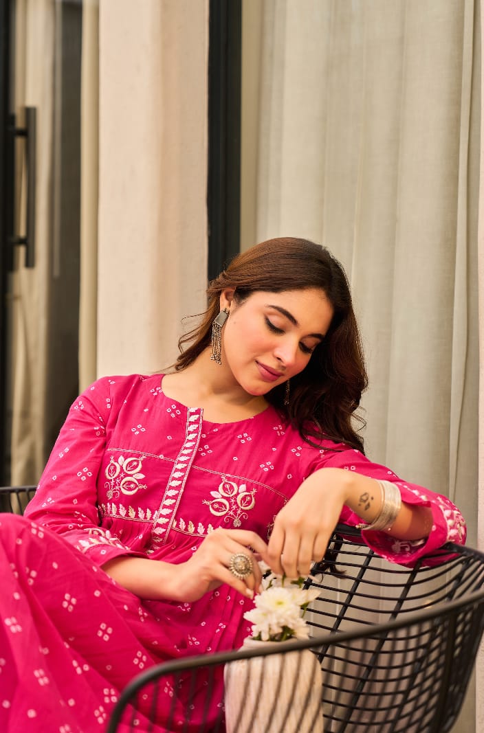 New Launching Amber Grace Anarkali Set