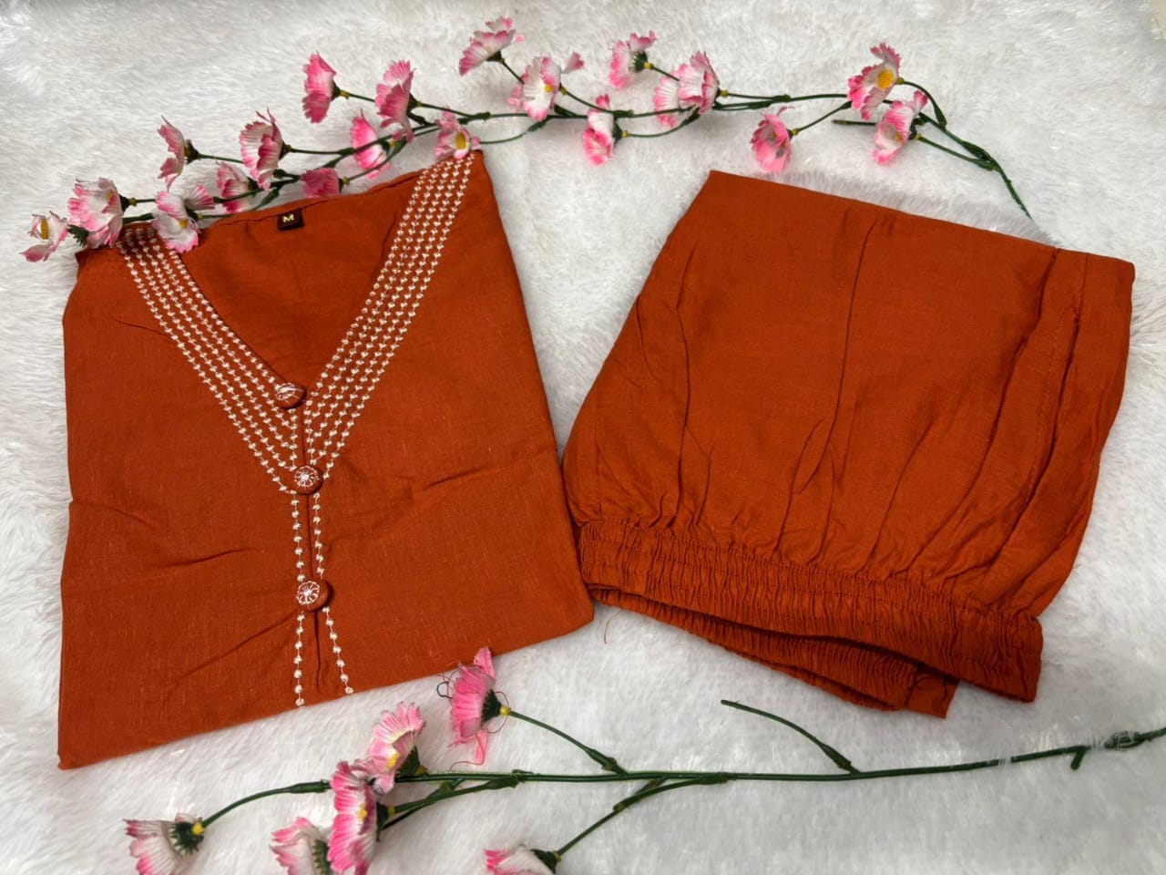 Sunlit Charm Cotton Co-ord Set