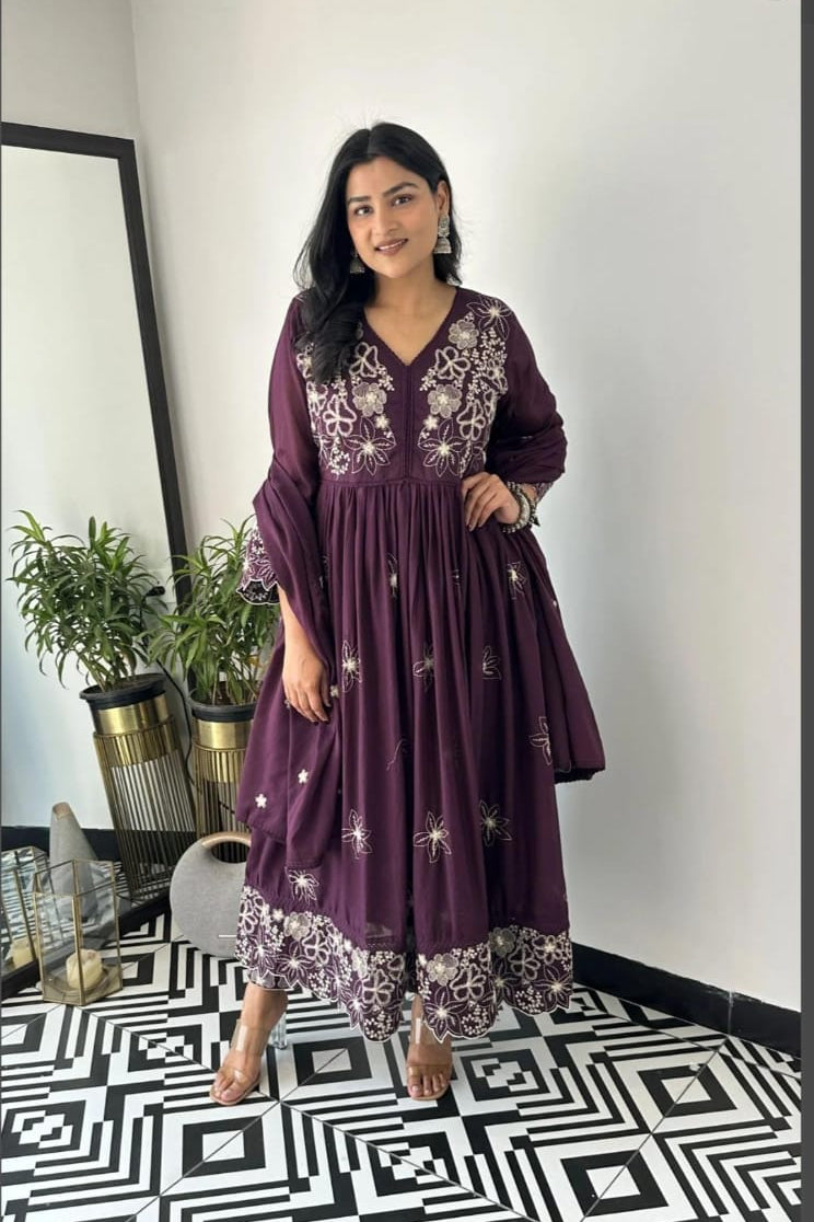 Heavy Reyon Sequin Kurta Set