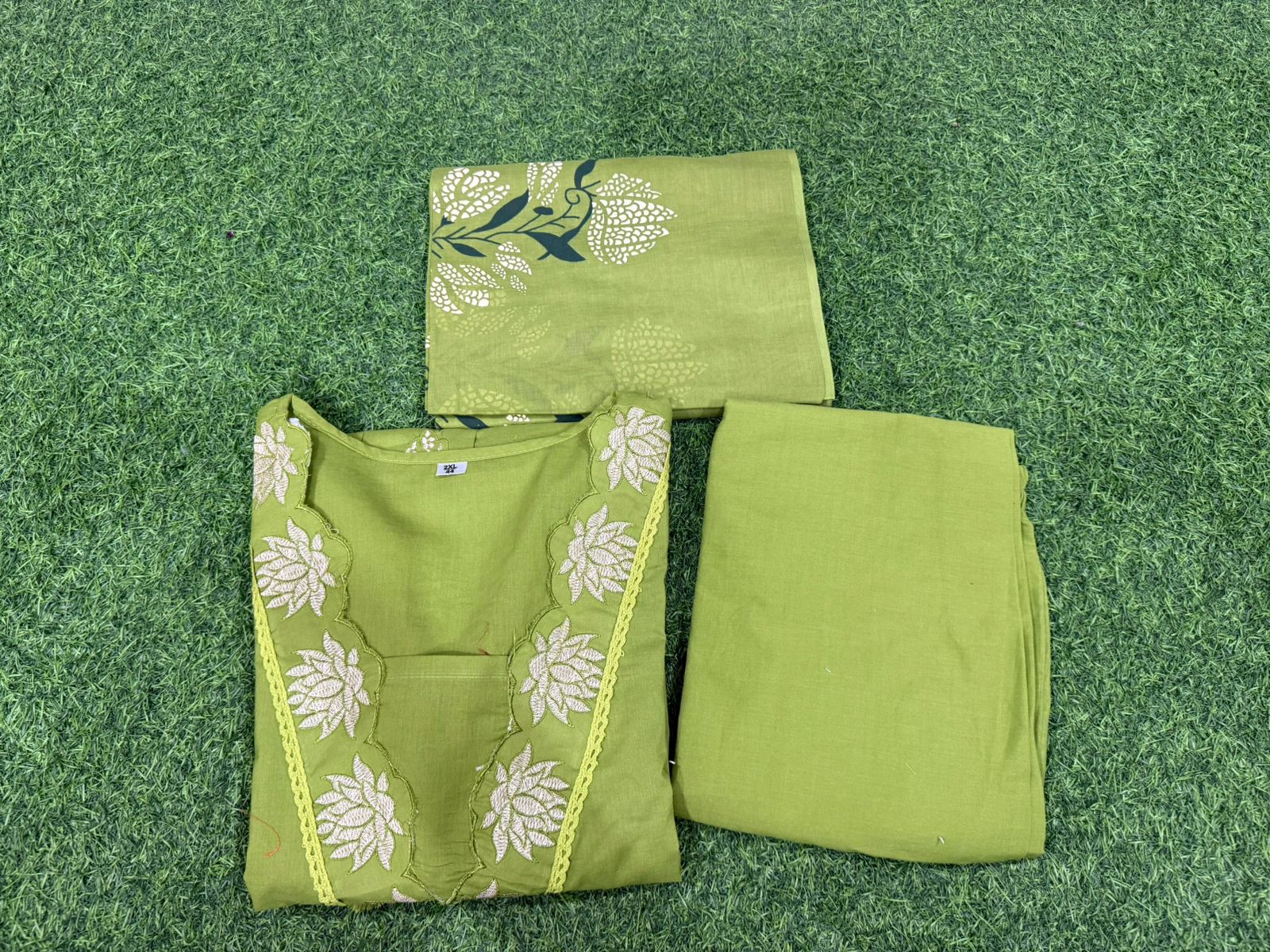 New Launching Cotton Embroidered Suit Set