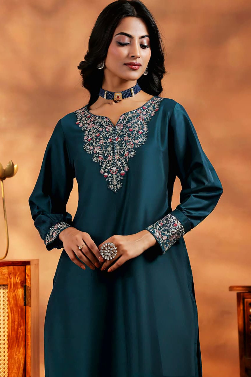 Mor Pankh Vichitra Silk Suit Set