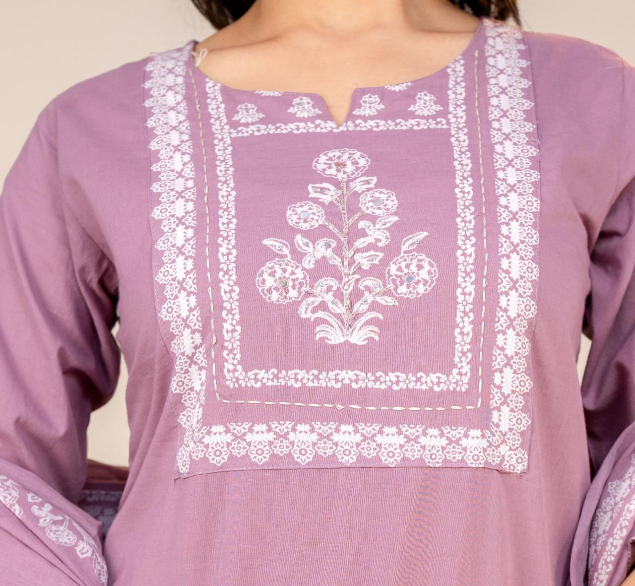 Anvaya Heavy Cotton Suit Set