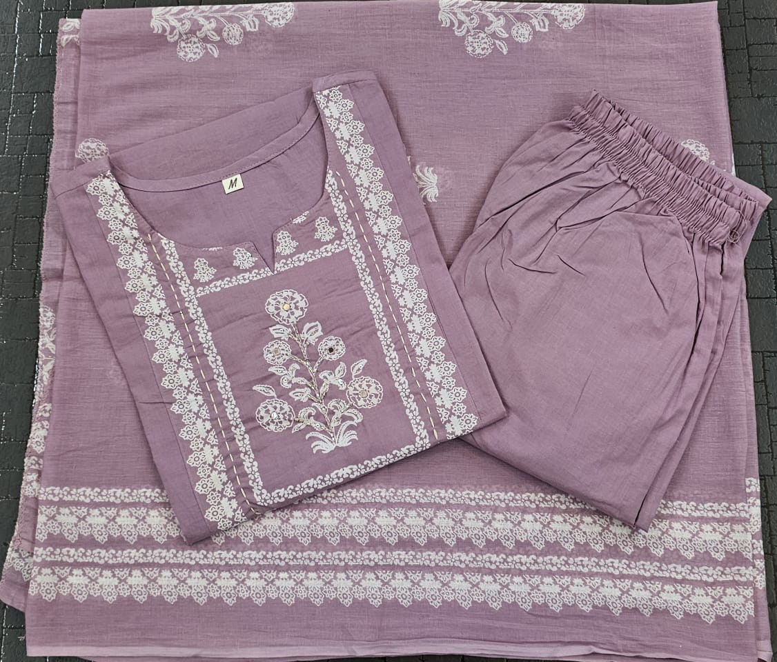 Anvaya Heavy Cotton Suit Set