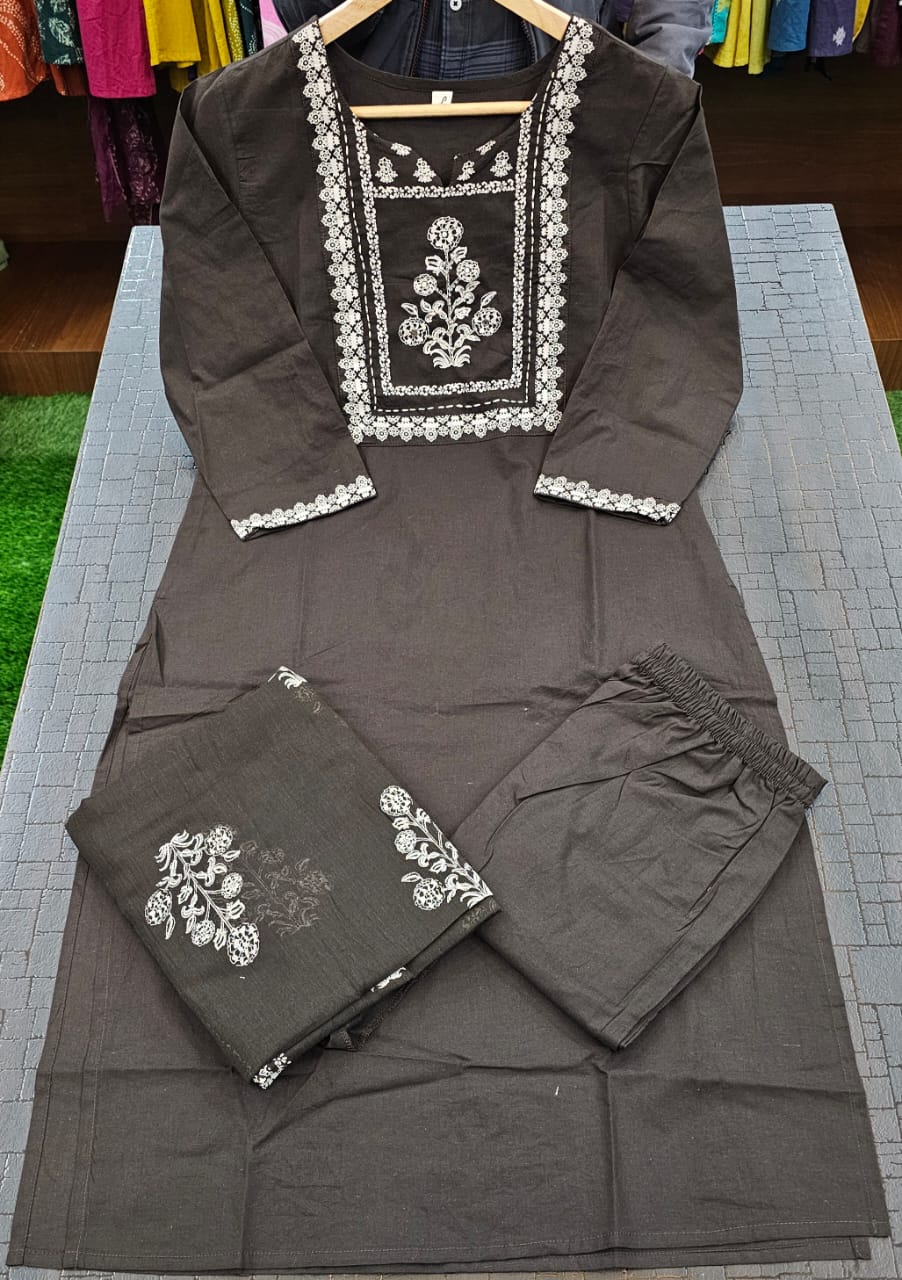 Anvaya Heavy Cotton Suit Set