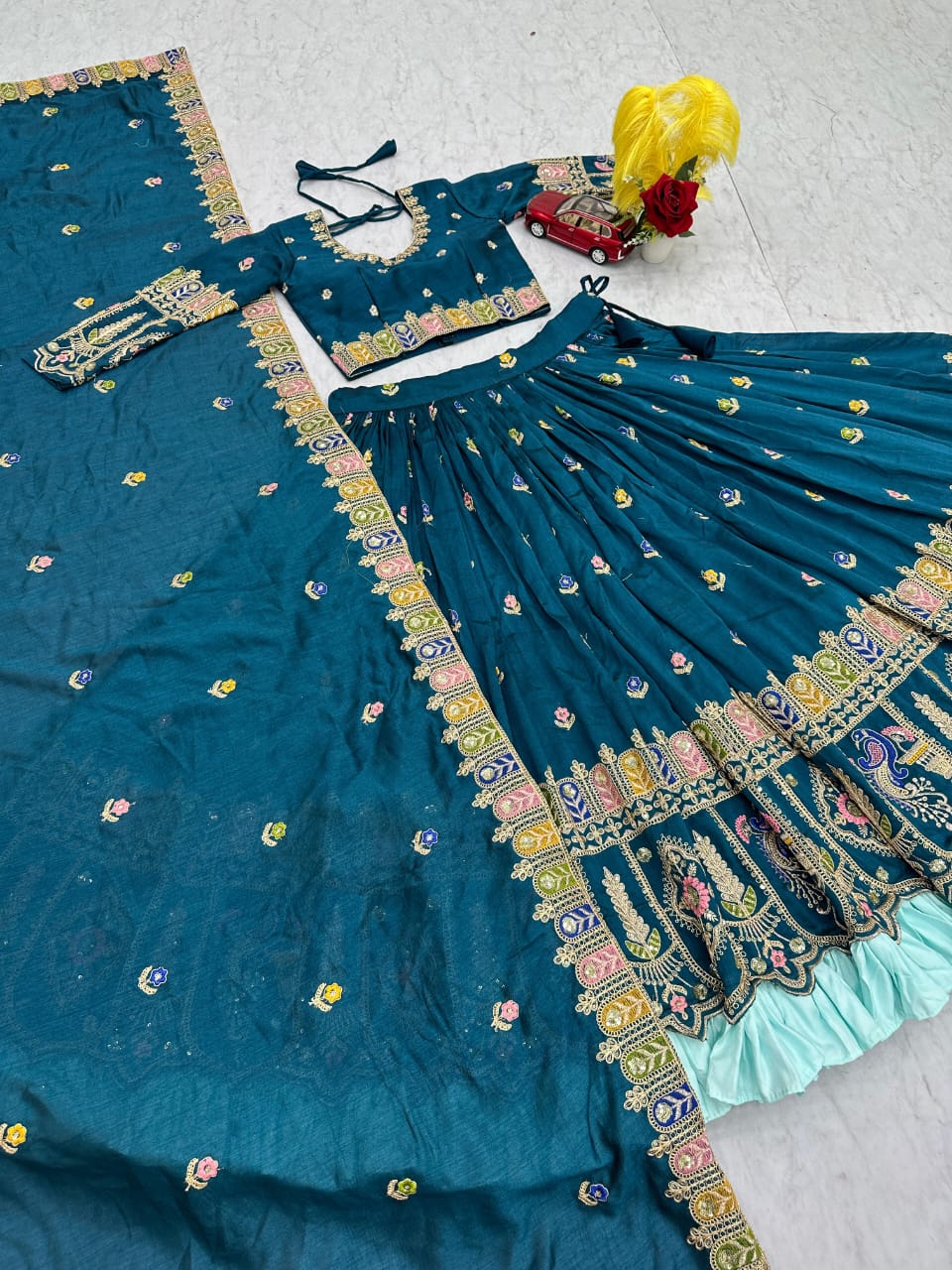 New Launch Morpankhi Mahima Lehenga Choli Set