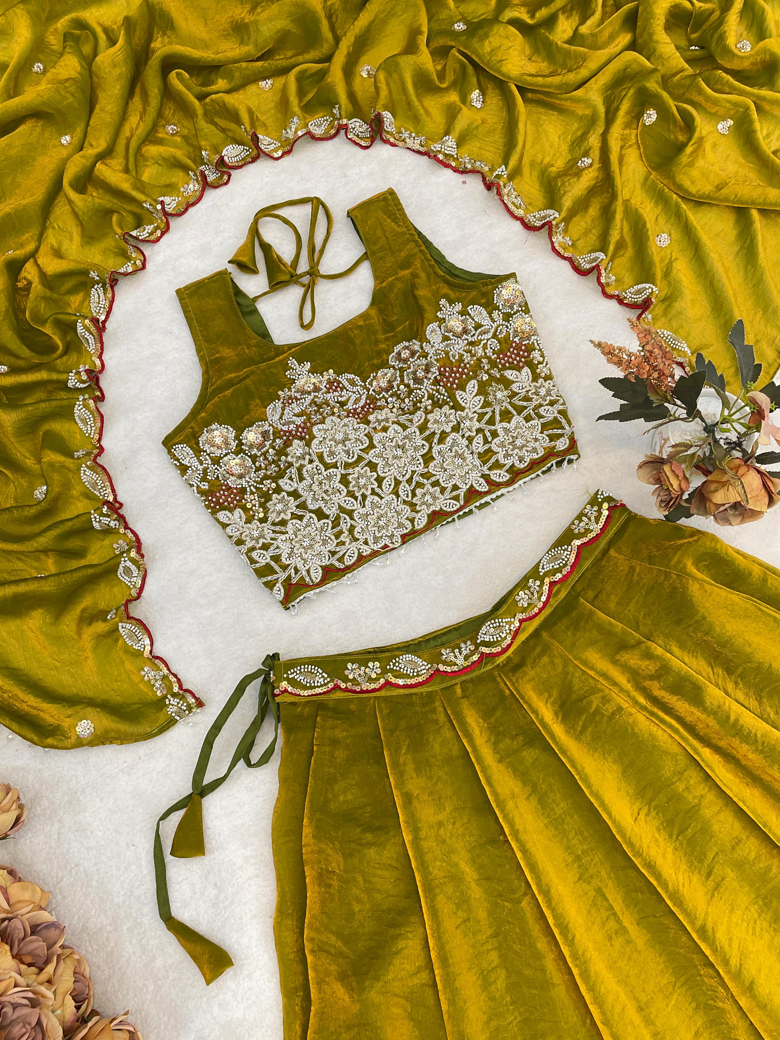 Rajvanshi Angoori Fendy Lehenga Set