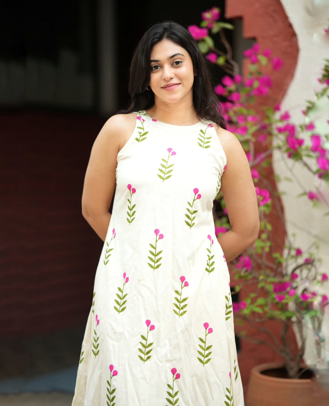 Floral Cotton Kurti Palazzo Co-ord Set