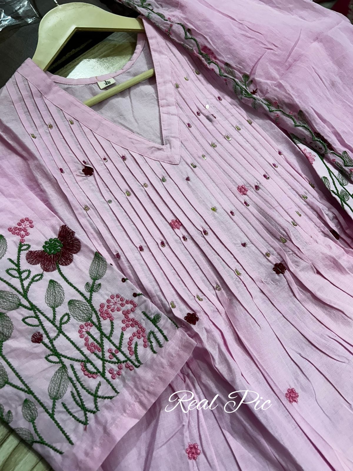 New Launch Anarkali Cotton Suit Set