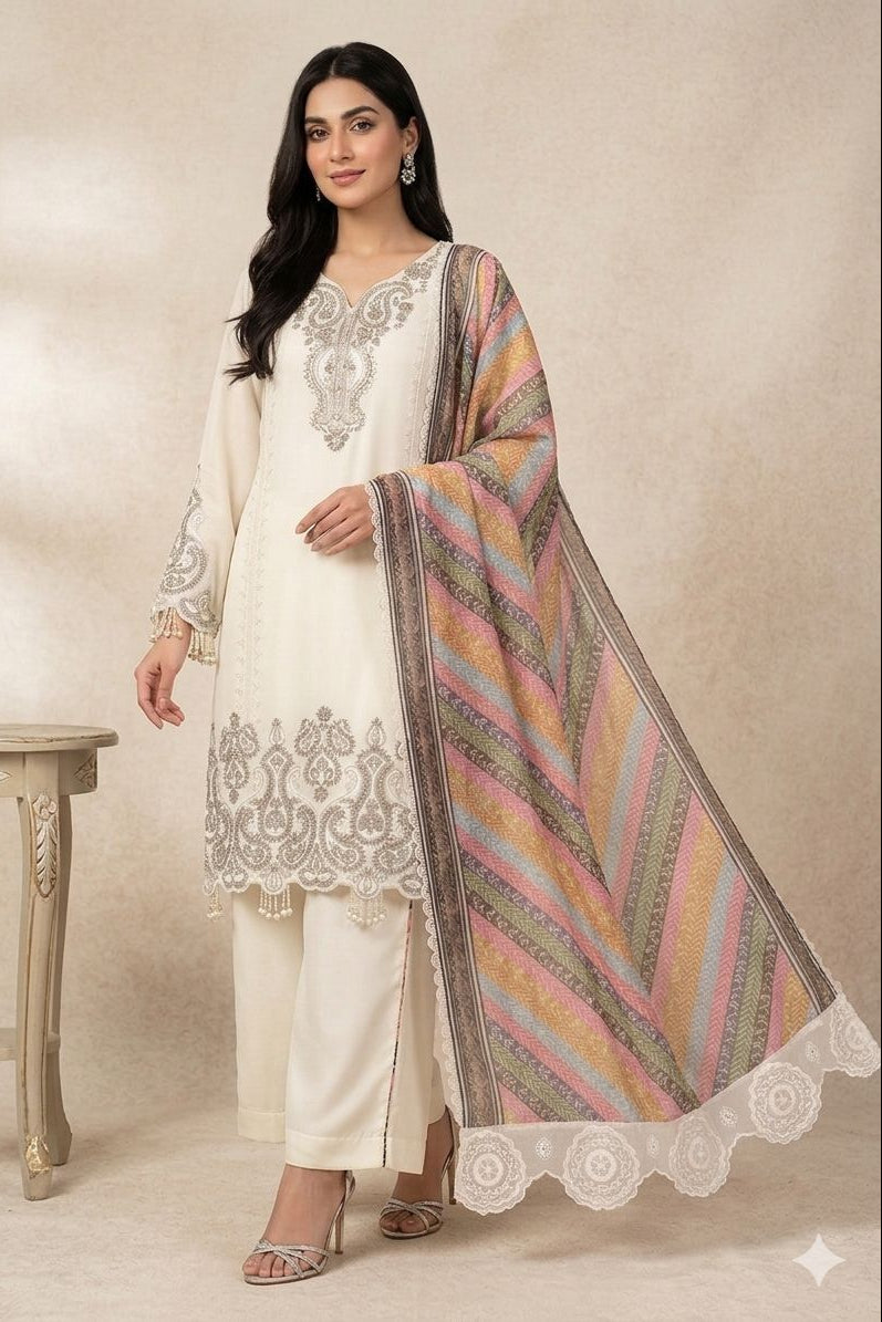Chandrika Sequence Embroidered Palazzo Set
