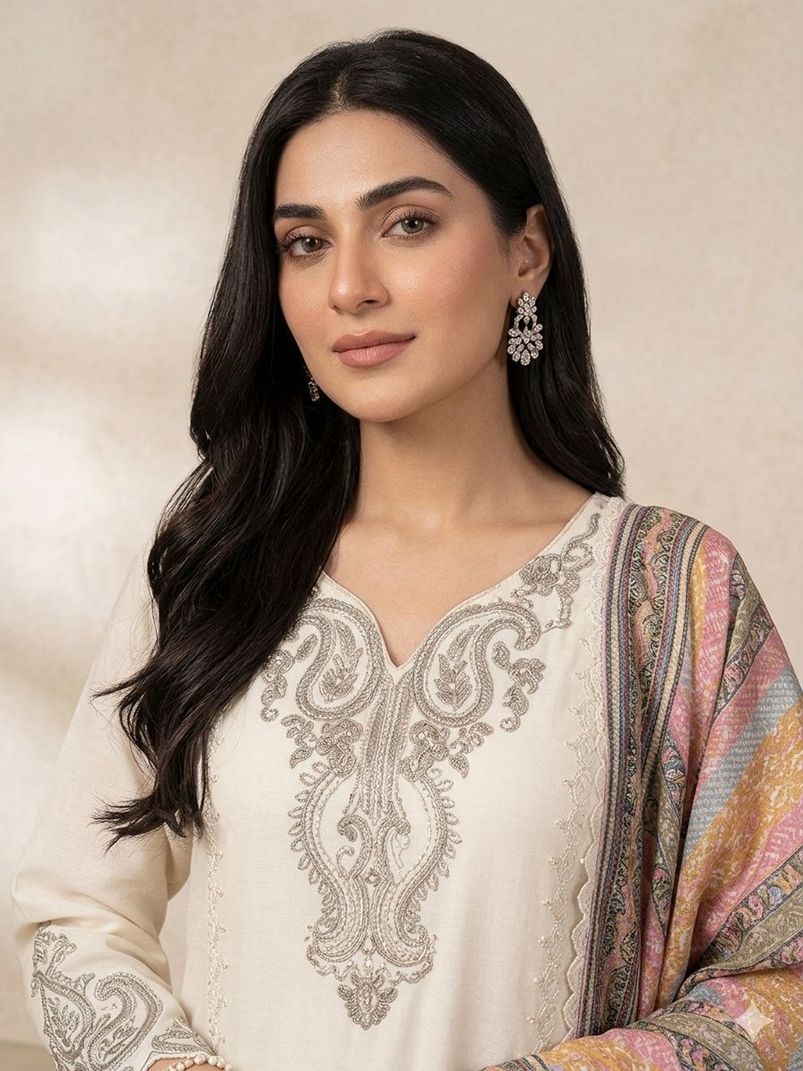 Chandrika Sequence Embroidered Palazzo Set