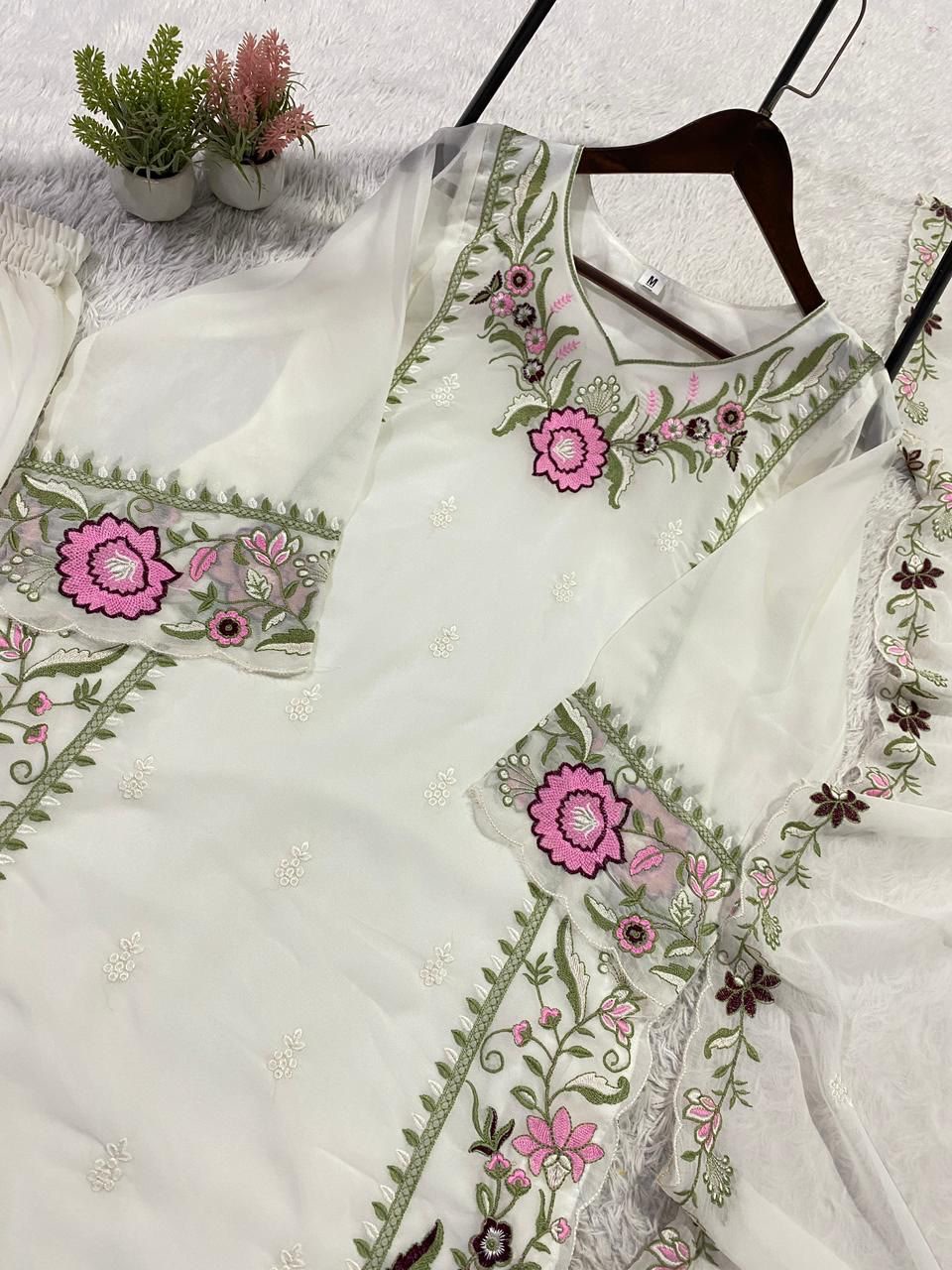 Chandrima Embroidered Palazzo Suit Set