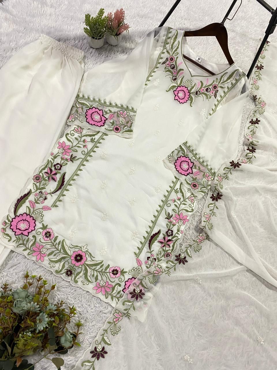 Chandrima Embroidered Palazzo Suit Set